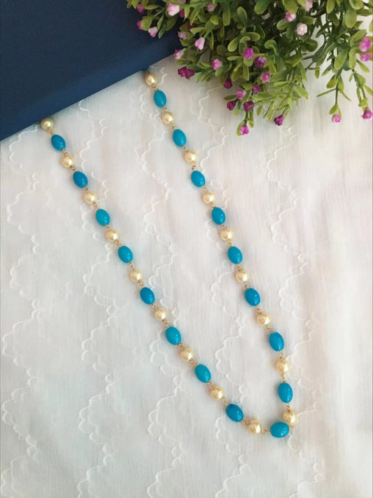 Kira Glass Pearl Mala