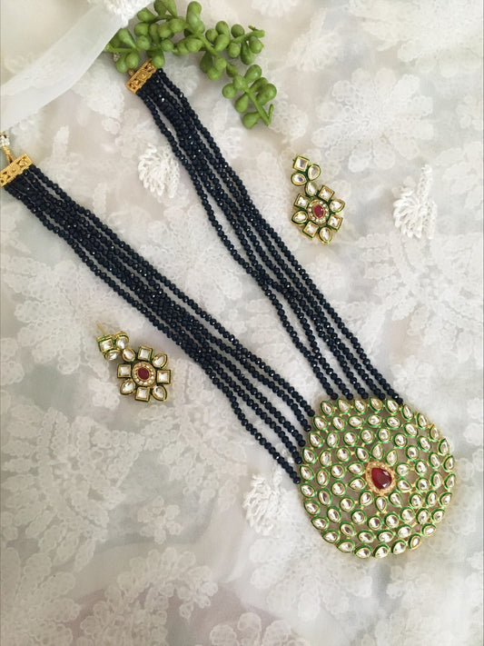Shina Long Necklace Set