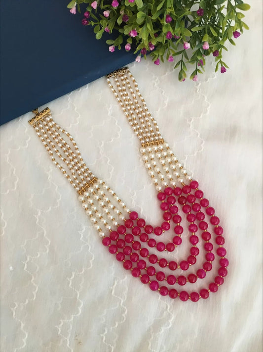 Lucy Pearl Mala Necklace