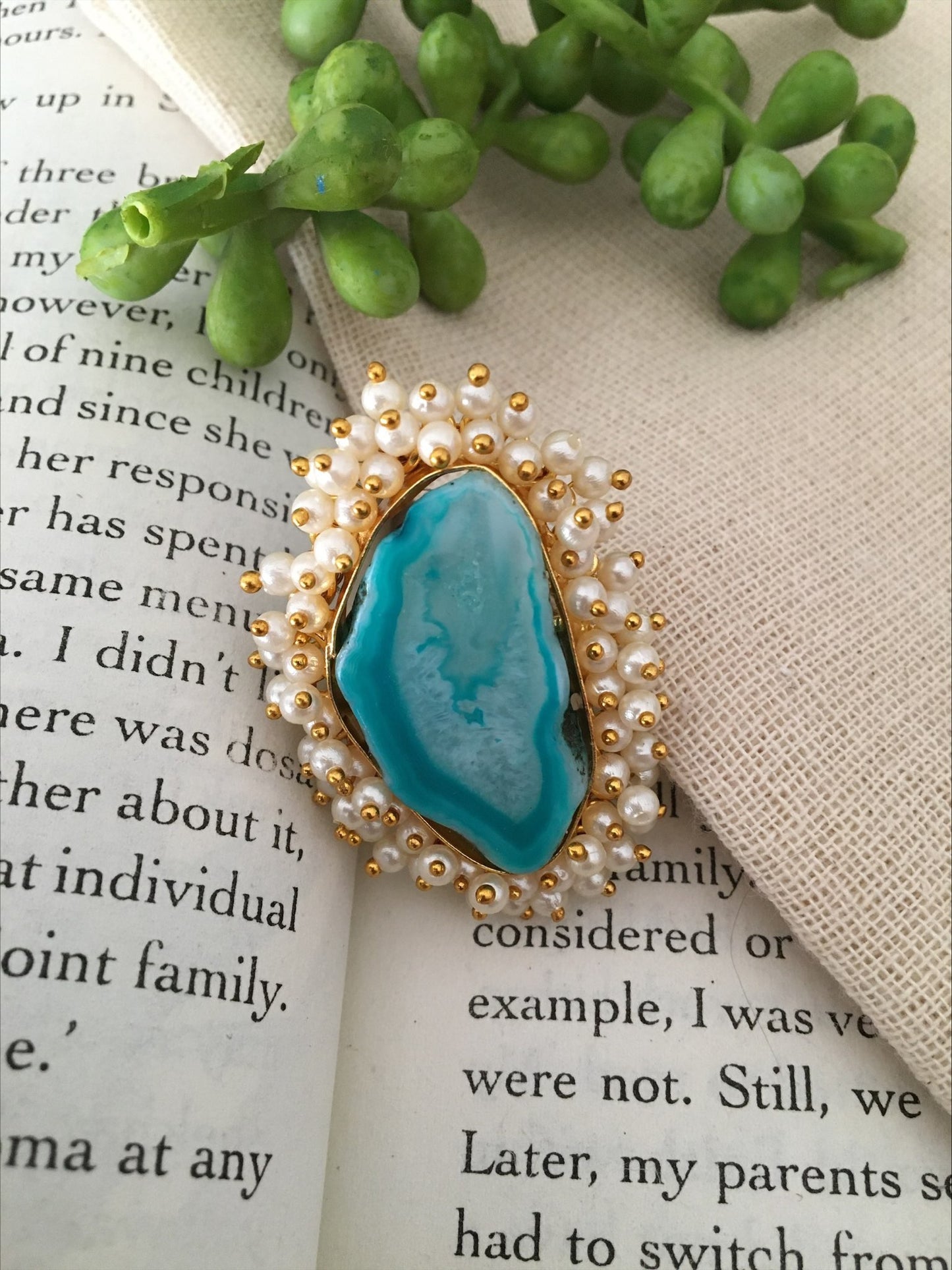 Layla Embellished Finger Ring