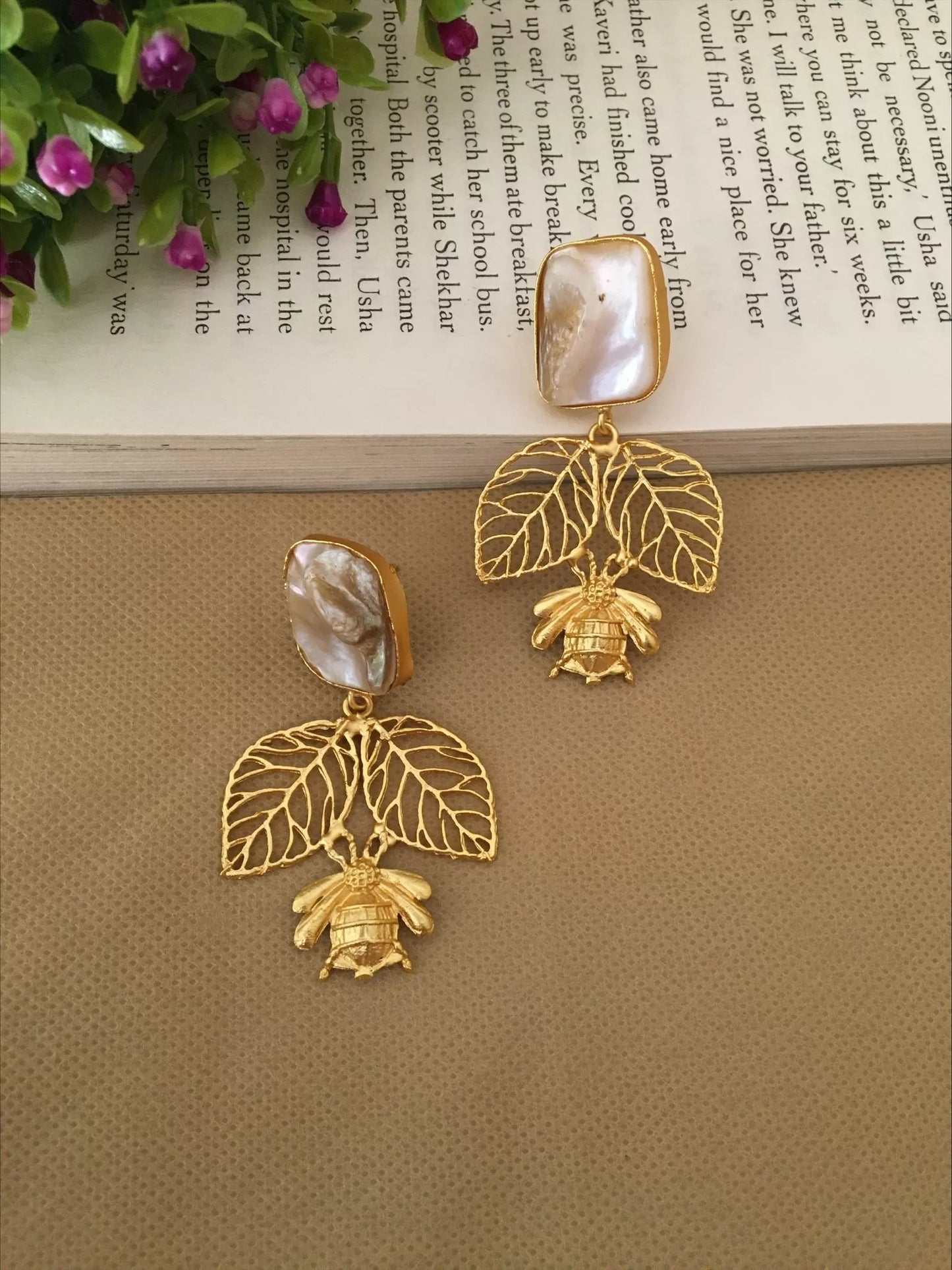 Hannah Honeybee Earrings