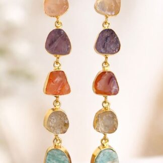 Classic Gold-Plated Drop Earrings – Gold
