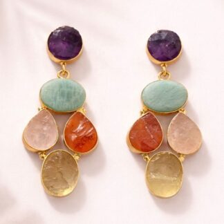 Gold-Plated Classic Drop Earrings – Gold