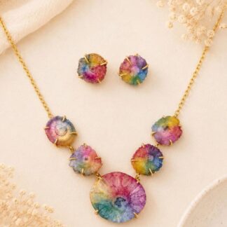 Brass-Plated Necklace