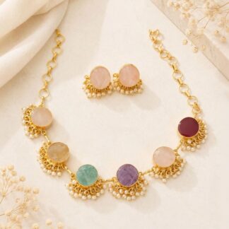 Brass-Plated Necklace