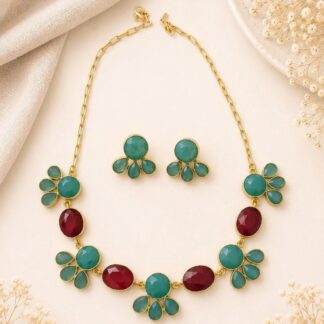 Brass-Plated Necklace