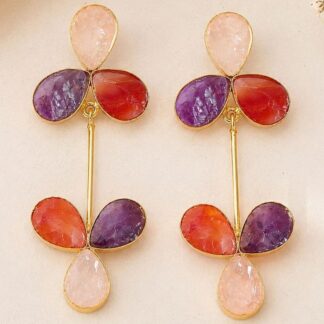 Floral Drop Earrings