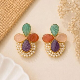 Geometric Drop Earrings