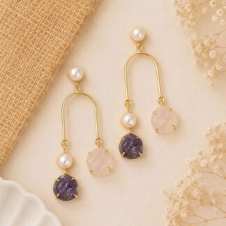 Geometric Drop Earrings