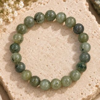 Brass Handcrafted Bracelet – Green