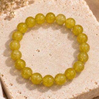 Brass Handcrafted Bracelet – Yellow