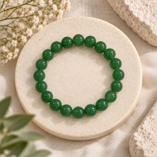 Brass Bracelet – Green