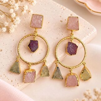 Geometric Drop Earrings